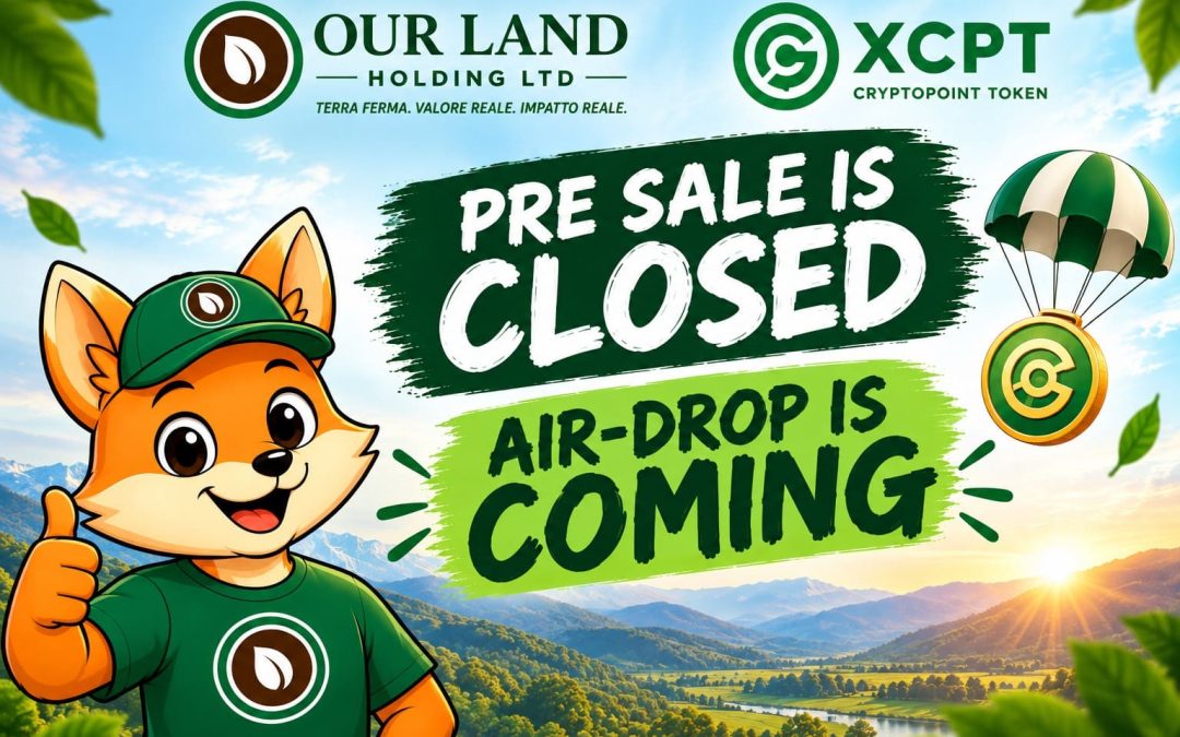 Crypto Point (CPT) Pre-sale Successfully Concluded: Upcoming Airdrop Announced